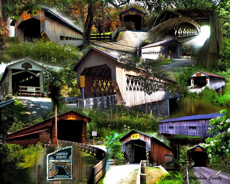 covered bridges of Ashtabula County